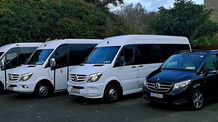 A selection of coaches and mini coach