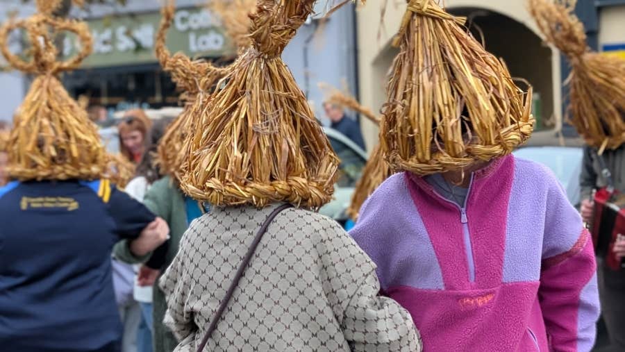 Mummers Parade and Dancing in Foxford Town