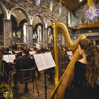 Esker Festival Orchestra performing in a church