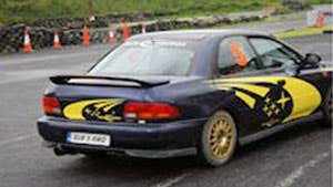 Rally car at Millstreet