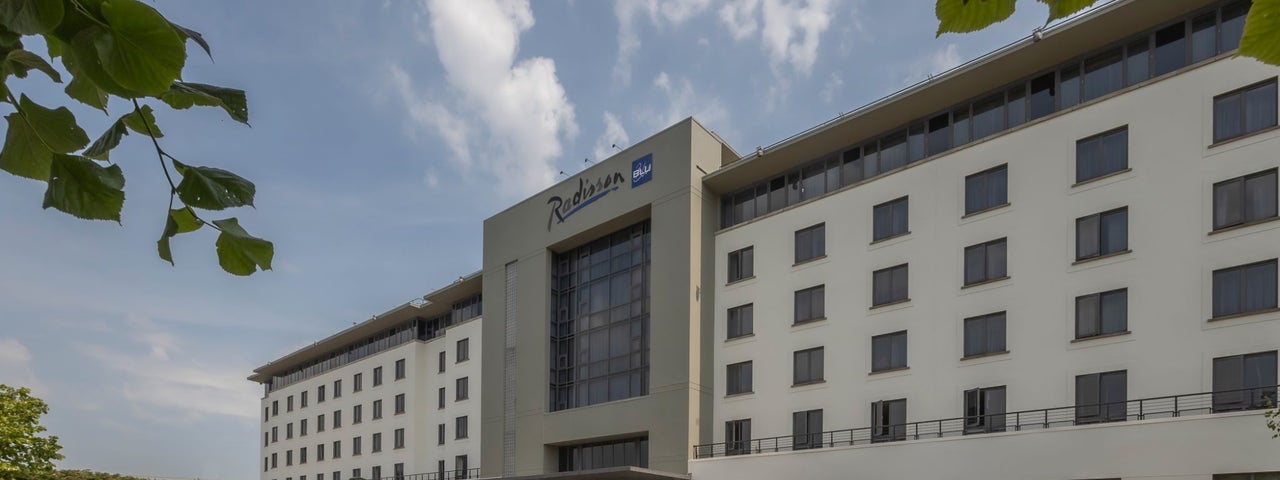 Front view of hotel