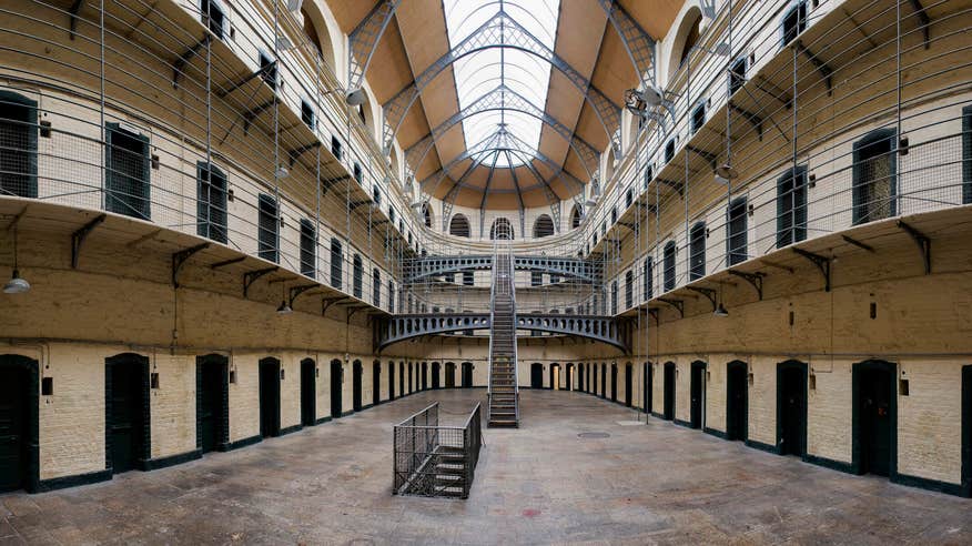 Take a tour of the infamous Kilmainham Gaol.