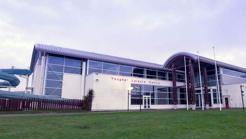 Exterior view of Aura Leisure Centre Youghal