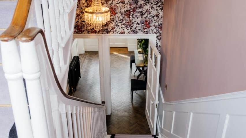 A staircase the Stables Birr