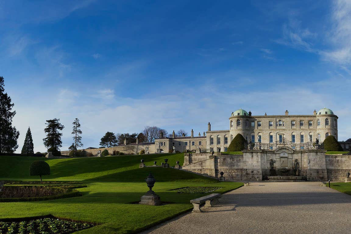 View of Powerscourt House and Gardens, County Wicklow