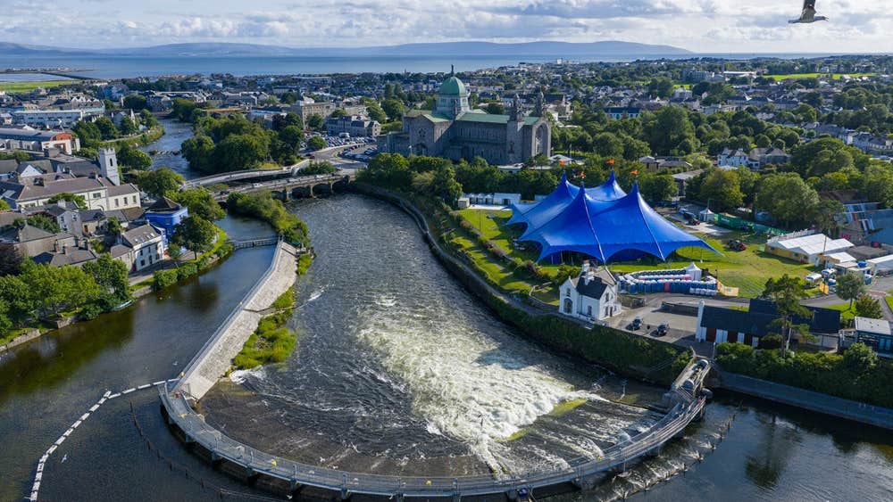 GIAF's Heineken Big Top on the banks of the River Corrib plays host to GIAF's major music programme.