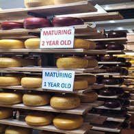 Cheese maturing during the cheesemaking process
