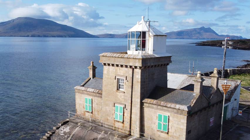 Alchemy Tours view of Blacksod Lighthouse in County Mayo