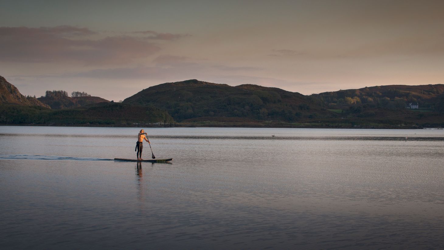 Paddle across Lough Hyne long after the sun has set.