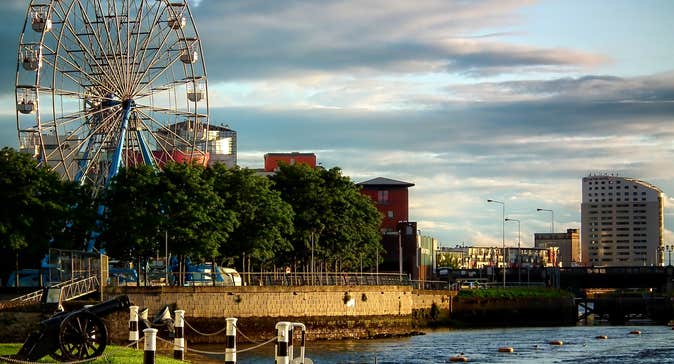 Arthur's Quay Park in Limerick city.