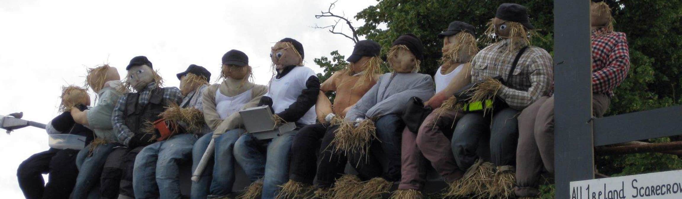 Image of the Scarecrow Festival in Durrow in County Laois