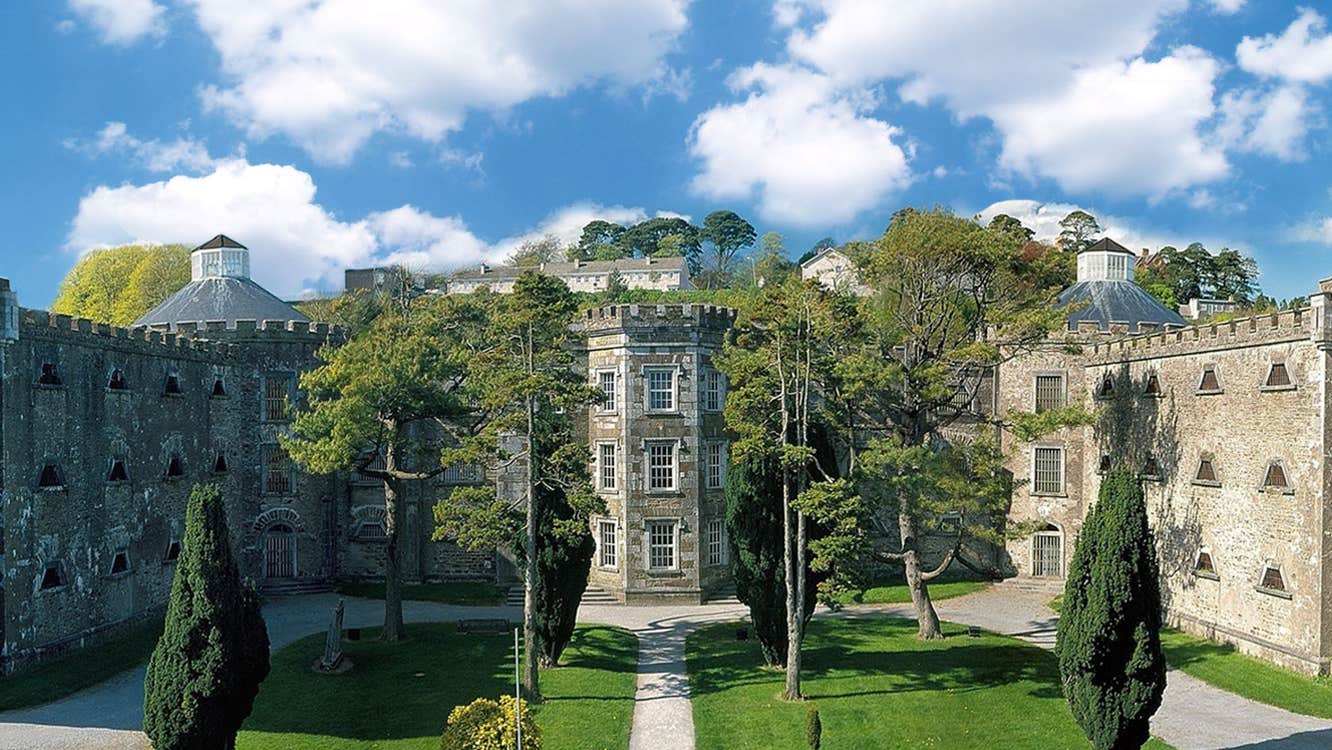 Exterior view of the building that houses Cork City Gaol Heritage Centre