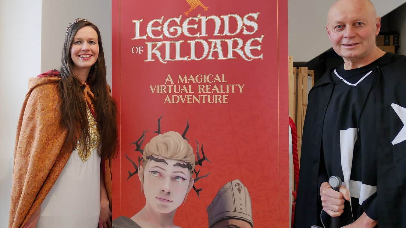 Visitor experience guides in costume at Legends of Kildare