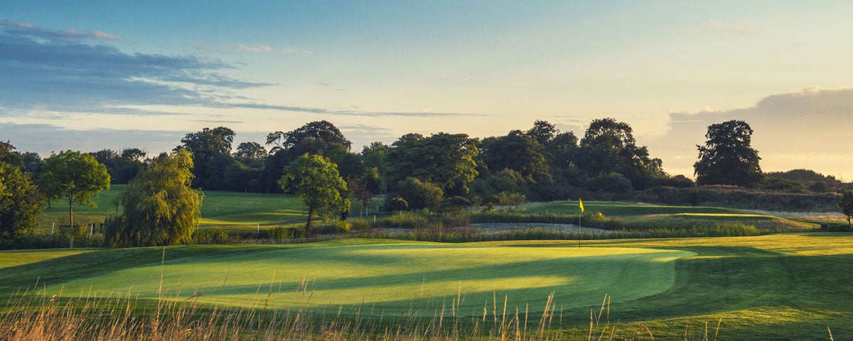 Green at Grange Castle Golf Club Clondalkin County Dublin