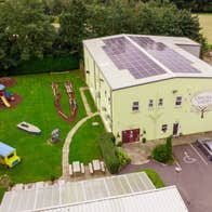 An aerial view of The Chocolate Garden of Ireland