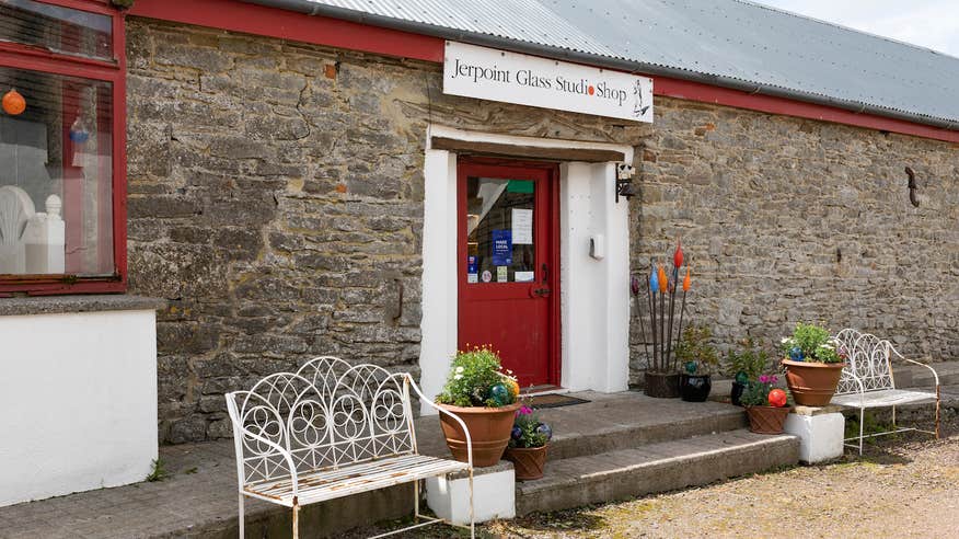 Jerpoint Glass Studio in Co Kilkenny