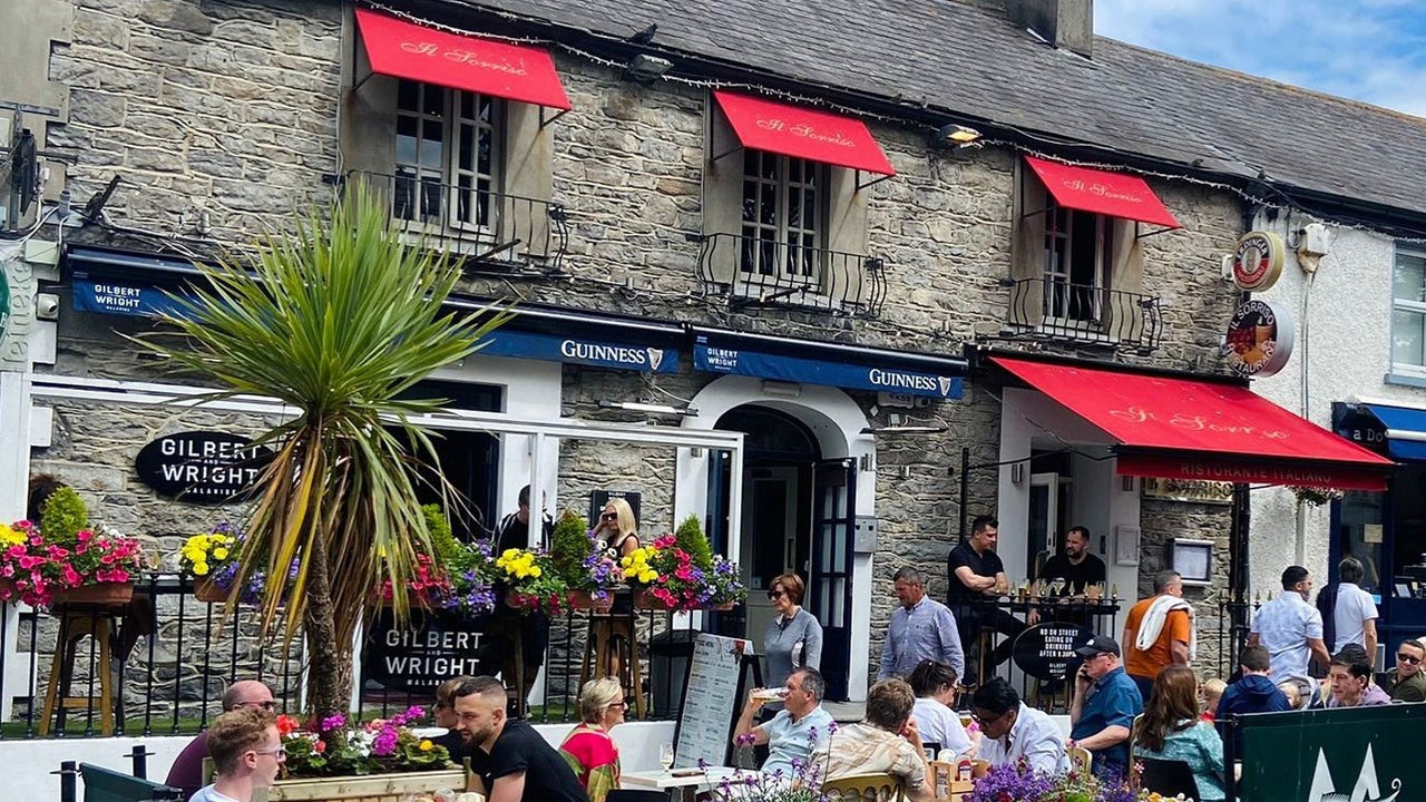 Customers in the outside area of Gilbert and Wright Malahide