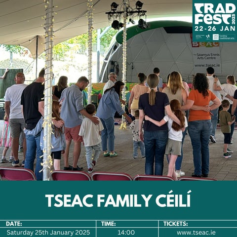 TSEAC Family Céilí as part of TradFest 2025