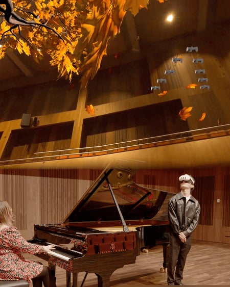 Fusion of innovative computer science technology, storytelling and music