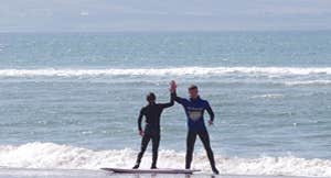 Image of surfers
