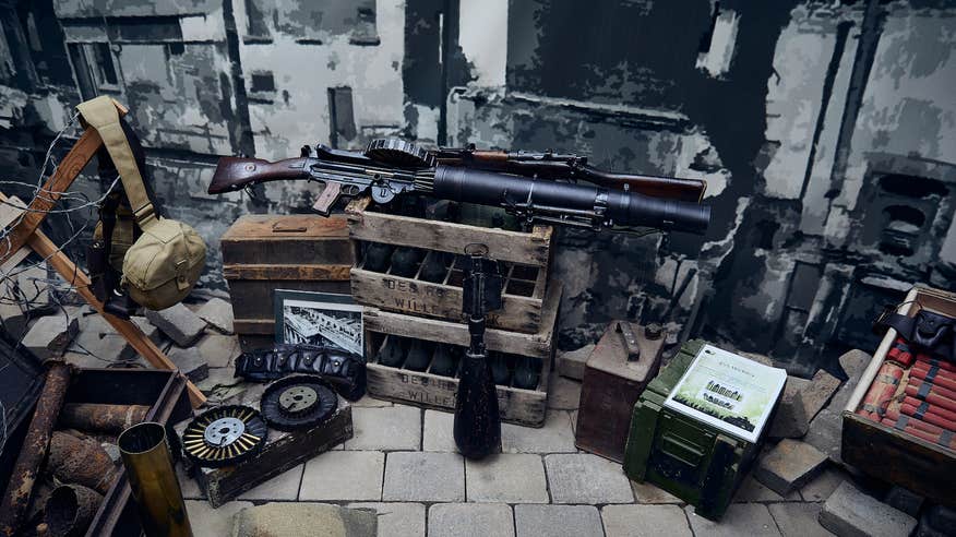 Inspect the weaponry at the Irish Military War Museum.