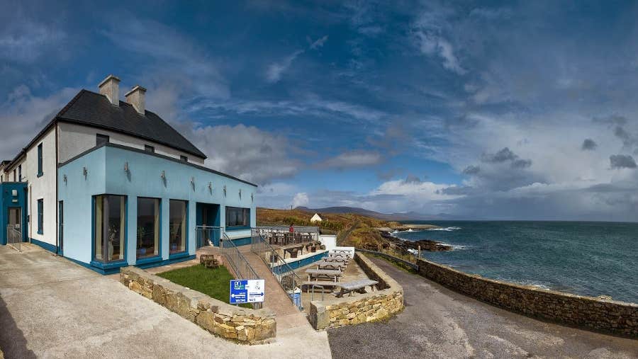 exterior of go explore hostel & sailors bar