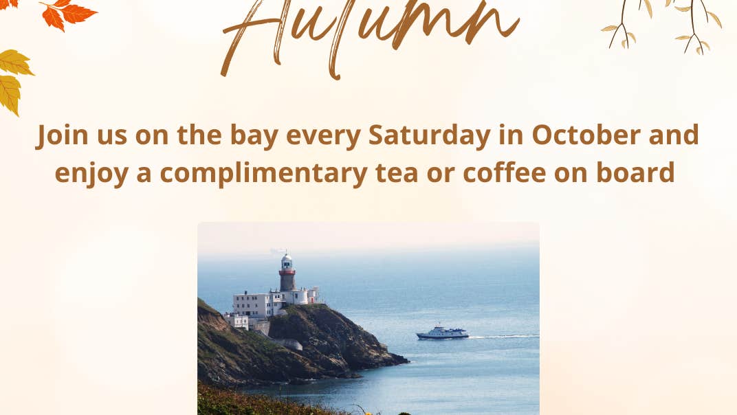 Dublin Bay Autumn-tea/coffee on board