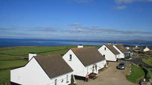 Aerial view of Doonbeg Holiday Cottages