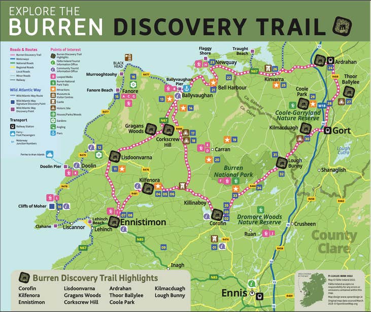 Tour the Burren Discovery Trail.