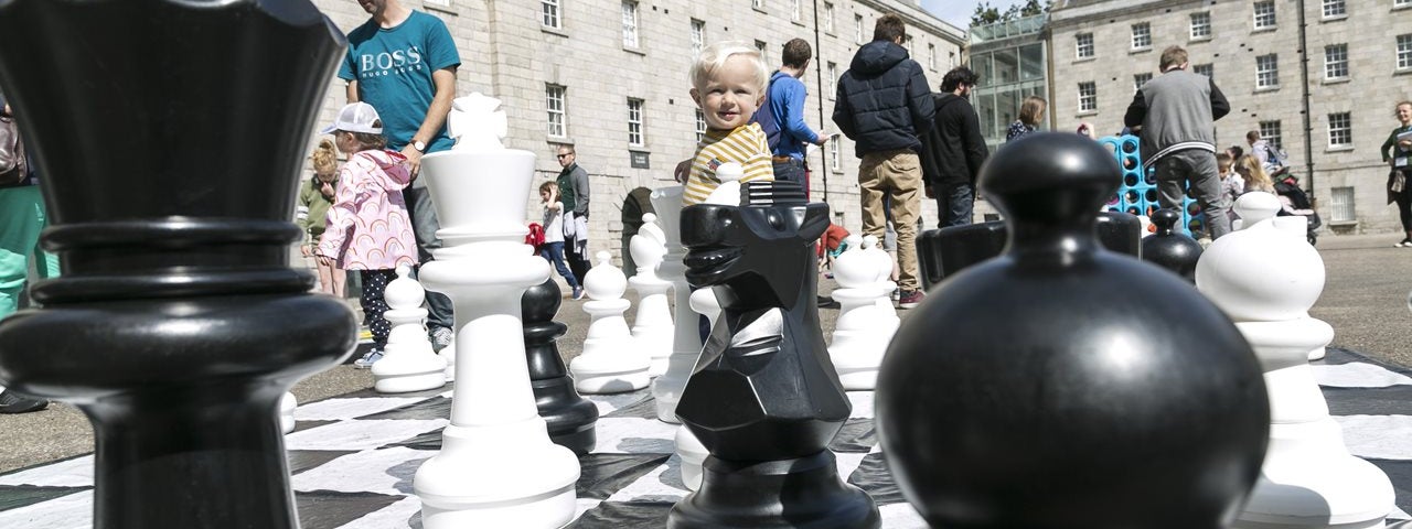 Image from Games on the Square as part of Heritage Week 2019