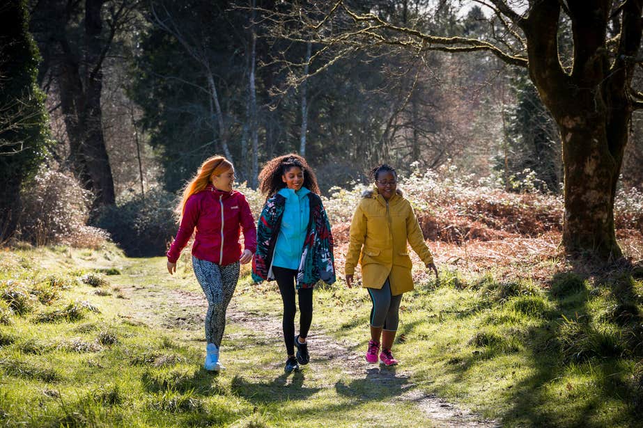 Take a stroll together at Portumna Forest Park.