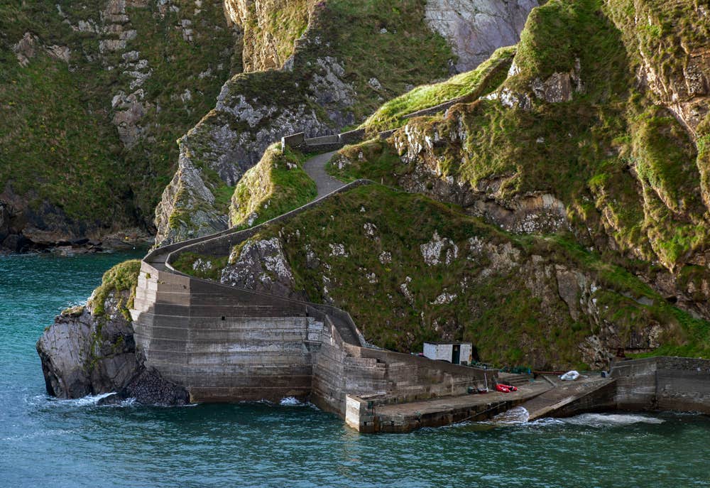 Dunquin Pier in Dingle, County Kerry.