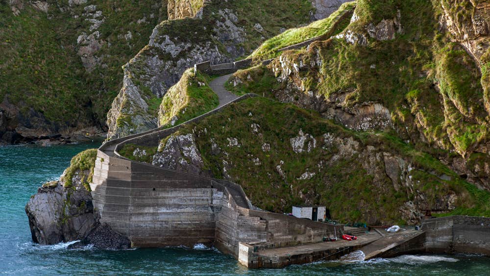 Dunquin Pier in Dingle, County Kerry.