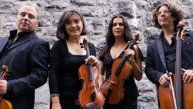 Bogdan Sofei, violin Ingrid Nicola, violin Andreea Banciu, viola Adrian Mantu, cello