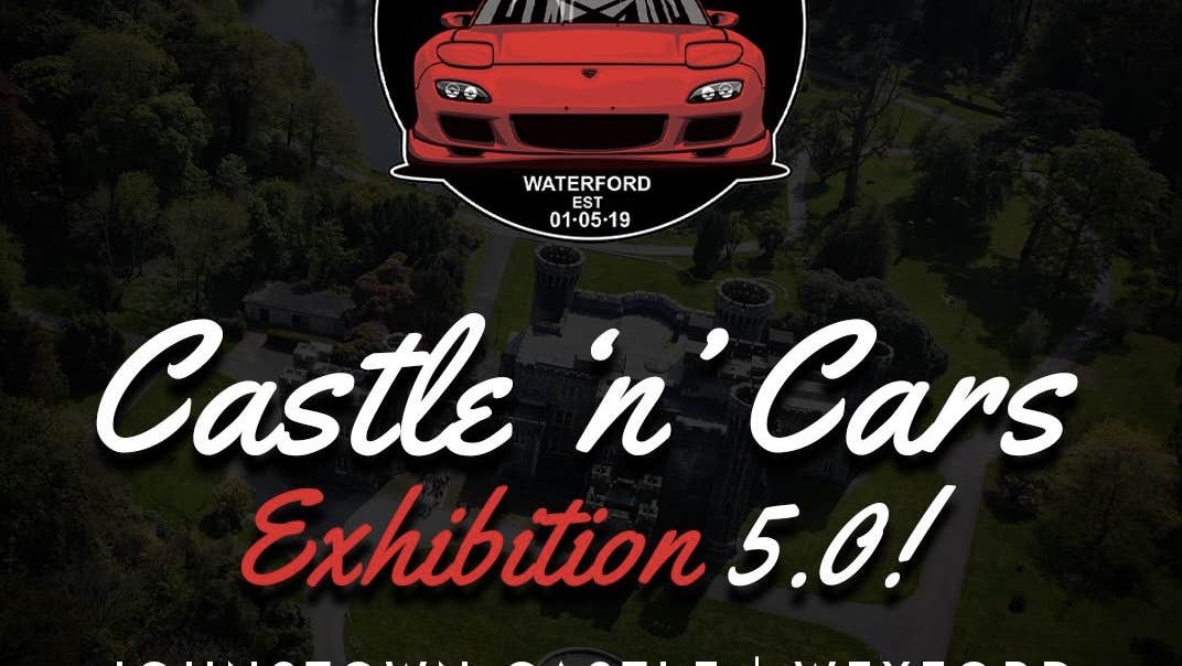 Castle 'n' Cars 5.0 Exhibition event poster
