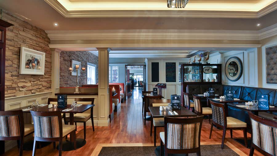 A view of the interior of Bailey's Bar & Bistro