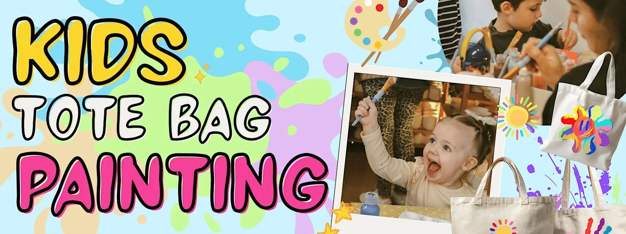 Kids Tote Bag Painting event