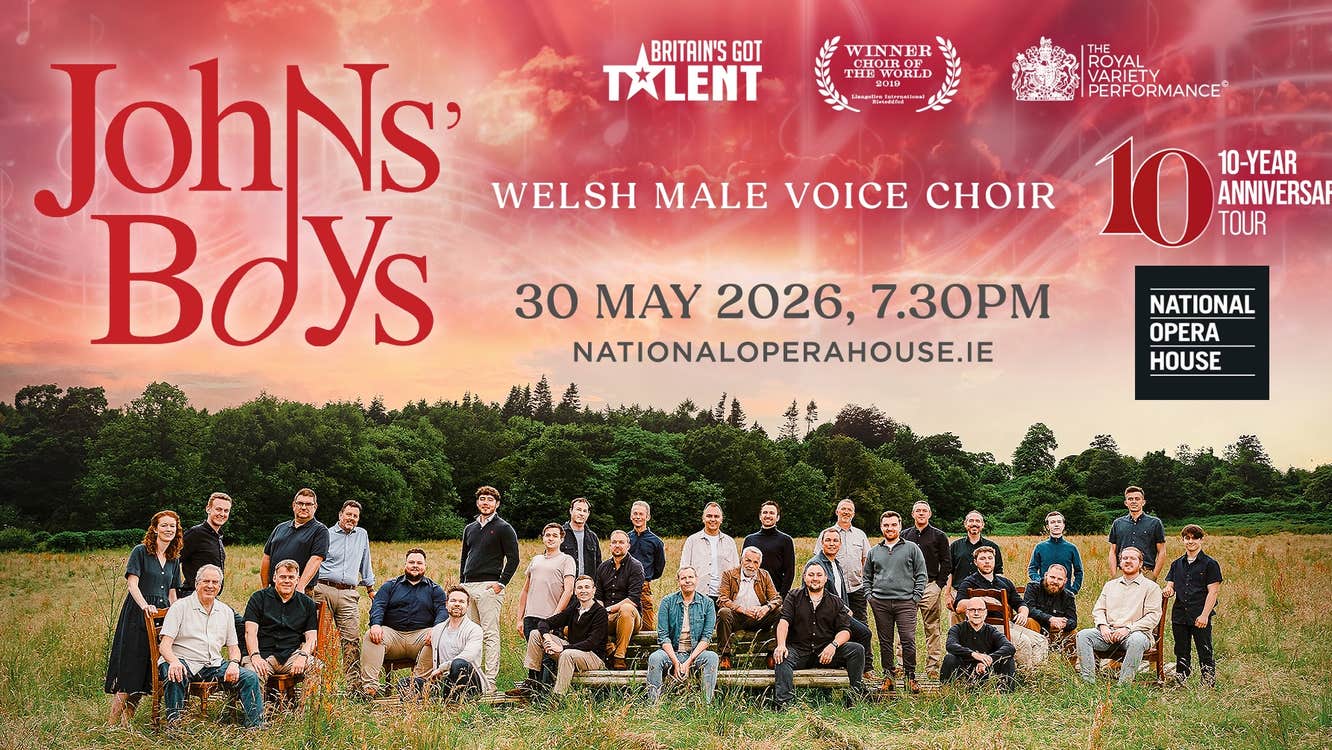 Johns' Boys Live Poster - National Opera House