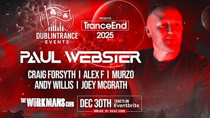 Dublin Trance Events presents TranceEnd 2025