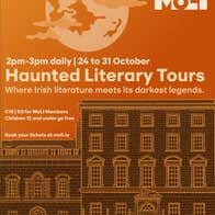 Event key visual - includes all details of the daily haunted tours and call to actions