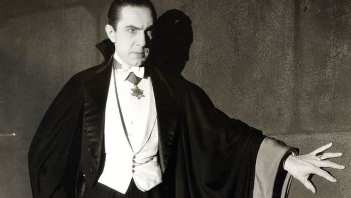 Old photo of man looking cross, dressed in formal evening dress