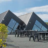 External view of the Arigna Mining Experience onsite café and gift shop