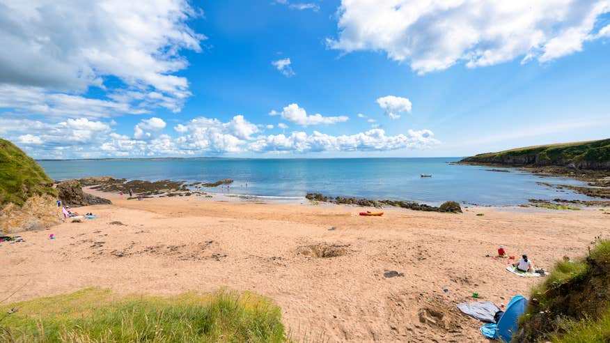 Baginbun Bay in Co Wexford