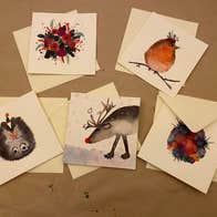 Watercolour Christmas Cards with Artist Jen O’Brien