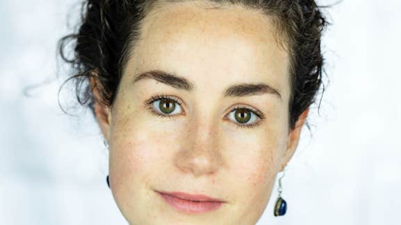 Creative Writing & Wellness with Grace Kelley, close up view of gently smiling woman