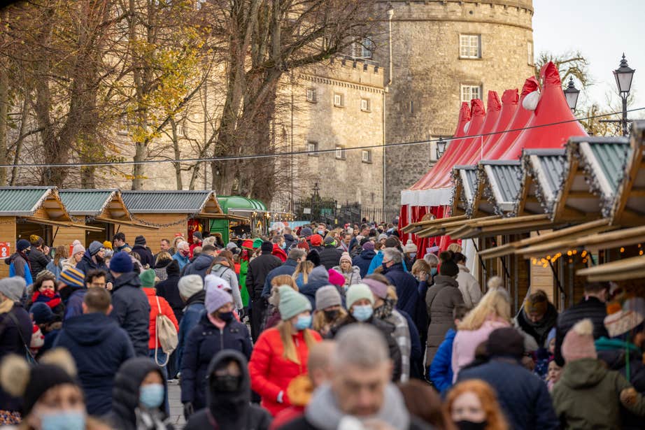 Browse the market in the medieval city of Kilkenny.