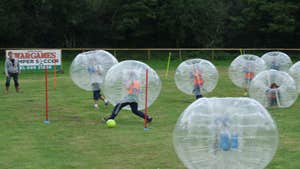 Image of Zorbing