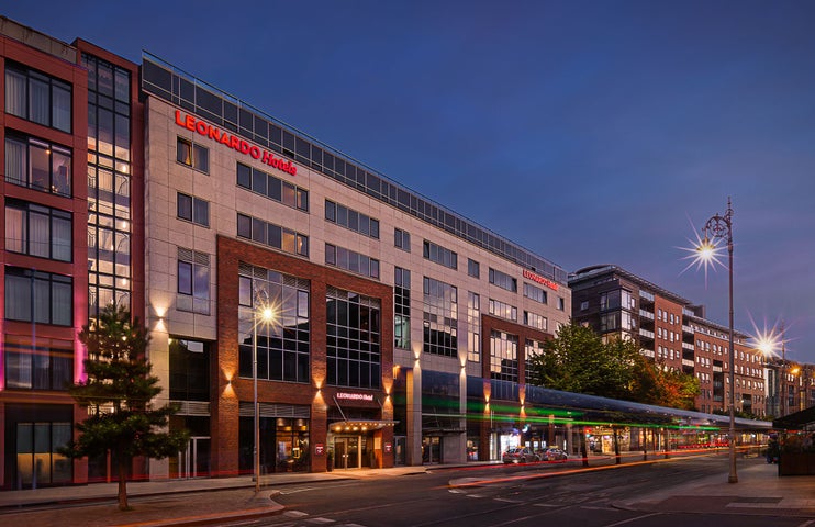 Front view of hotel