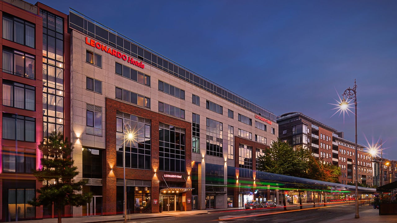 Front view of hotel