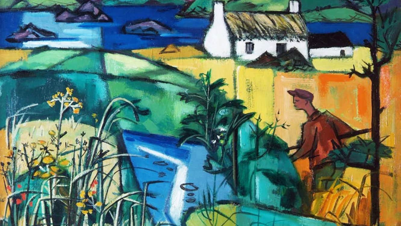 River to the Sea 1959 by Norah Mc Guinness